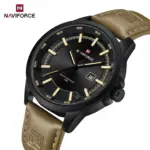 Naviforce 9248L Watch For Men - Brown Lite