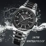 Naviforce 9212 Watch For Men-Silver Black - Image 2