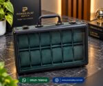 Aluminium Key System Watch Box - 12 Slot - Image 2