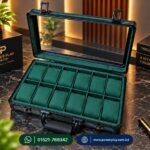 Aluminium Key System Watch Box - 12 Slot