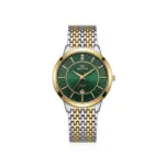 Bestwin 769 Watch For Men - Silver Gold Green