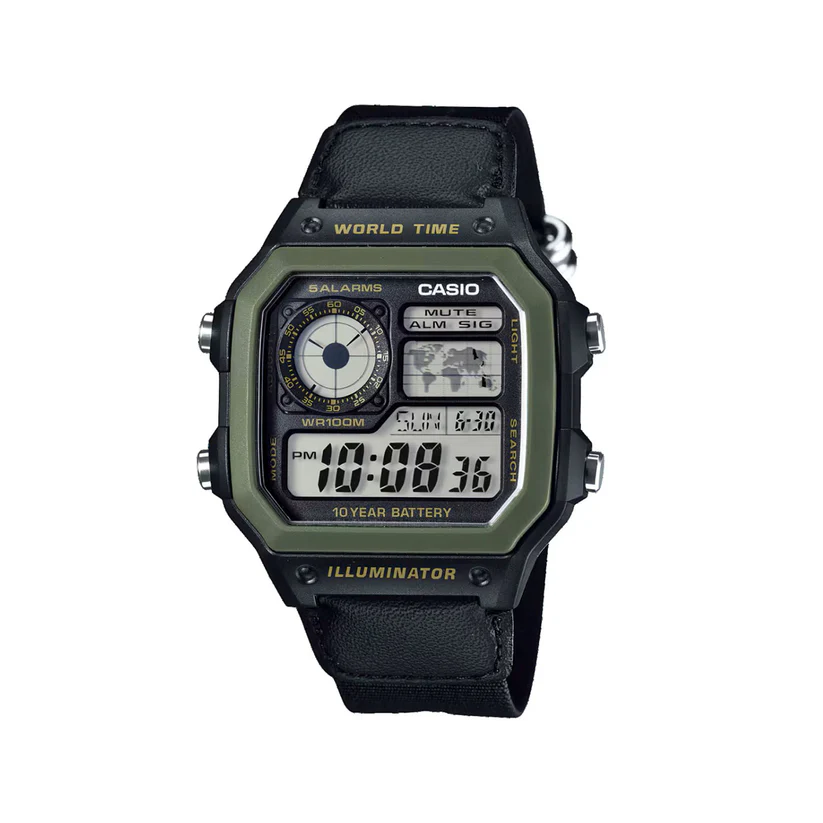 CASIO-AE-1200WHB-1BV-Military-Style-Digital-Watch-with-Black-Nylon-Strap-1.webp Best Casio AE-1200WHB-1BV Military Watch: Ultimate Digital Choice - Image 1
