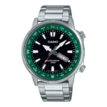 CASIO MTD-130D Men’s Analog Stainless Steel Watch - Green