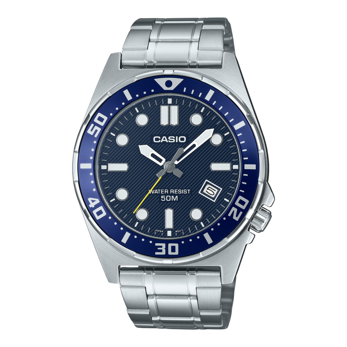 CASIO-MTD-135D-Series-Stainless-Steel-Mens-Watch-Silver-Blue.png CASIO MTD-135D Series Stainless Steel Men’s Watch - Silver Blue - Image 1