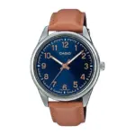 CASIO MTP-V005L Leather Watch For Men - 2B4UDF