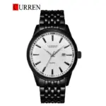 CURREN 8052 Watch For  Men - Black White