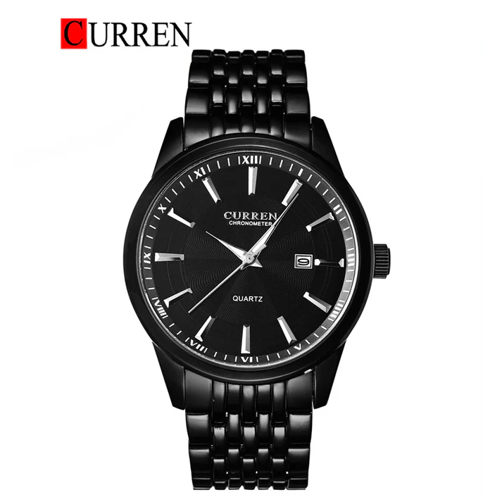 CURREN-8052-Watch-For-Women-Full-Black.webp CURREN 8052 Watch For Men - Full Black - Image 1