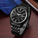 CURREN 8052 Watch For Men - Full Black - Image 3