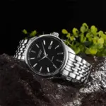 CURREN 8052 Watch For Men - Silver Black - Image 2
