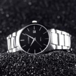 CURREN 8106 Watch for Men - Silver Black - Image 2