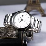 CURREN 8106 Watch for Men - Silver White - Image 2
