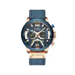 CURREN 8329 Watch for Men-Rose Blue - Image 3