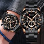 CURREN 8355 Watch for Men-Black Rose - Image 2