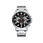 Curren 8363 Original Watch for Men –Silver Black - Image 3