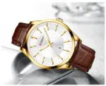 CURREN 8365 Watch For Men - Brown Gold - Image 4