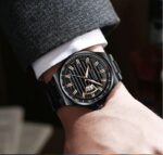 CURREN 8375 Watch For Men - Black Rose - Image 3
