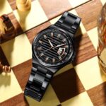 CURREN 8375 Watch For Men - Black Rose - Image 4