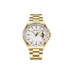 CURREN 8375 Watch For Men - Gold White