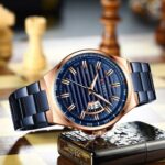 CURREN 8375 Watch For Men - Rose Blue - Image 3