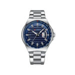 CURREN 8375 Watch For Men - Silver Blue