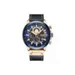 CURREN 8380 Watch For Men - Black Blue