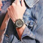 CURREN 8380 Watch For Men - Black Rose - Image 3