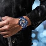 CURREN 8395 Luxury Brand Watch for Men-Blue - Image 3