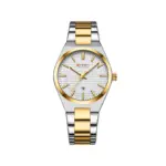 Curren 8439 Watch For Women - Gold White - Image 2