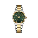 Curren 8439 Watch For Women - Gold Green - Image 4