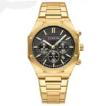 CURREN 8440 Watch For Men - Golden Black