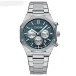 CURREN 8440 Watch For Men - Silver Blue