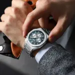 CURREN 8440 Watch For Men - Silver Blue - Image 2