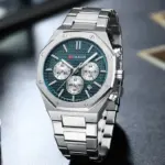 CURREN 8440 Watch For Men - Silver Blue - Image 3