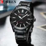 CURREN 8452 Watch For Men - Full Black