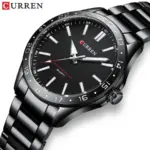 CURREN 8452 Watch For Men - Full Black - Image 2
