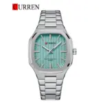 CURREN 8458 Watch For Men - Silver  Mint