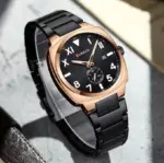 CURREN 8472 Watch For Men - Black Gold - Image 2