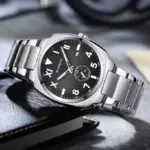 CURREN 8472 Watch For Men - Silver Black - Image 2