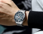 CURREN 8475 Watch For Men - Silver Lite Black - Image 4