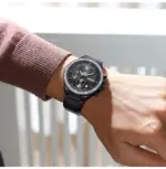 CURREN 8481 Stainless Steel Watch For Men - Full Black - Image 2