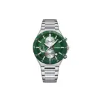 CURREN 8481 Stainless Steel Watch For Men - Silver Green