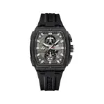 CURREN 8488 Silicone Watch For Men - Black Gray