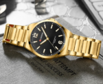 CURREN 8493 Watch For Men - Black Gold - Image 3