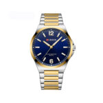 CURREN 8493 Watch For Men - Silver Gold Blue