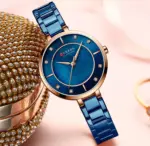 CURREN 9051 Watch For Women - Blue Rose - Image 2