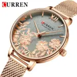 CURREN 9065 Watch For Women - Full Rose - Image 2