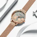 CURREN 9065 Watch For Women - Full Rose - Image 3