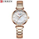 CURREN 9072 Watch For Women - Rose White