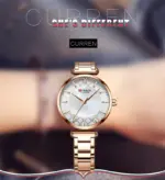 CURREN 9072 Watch For Women - Rose White - Image 2