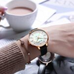 Curren 9080 Watch For Woman-Black - Image 2